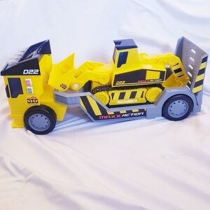 Maxx Action 2-in-1 Truck, Trailer, And Motorized Driver